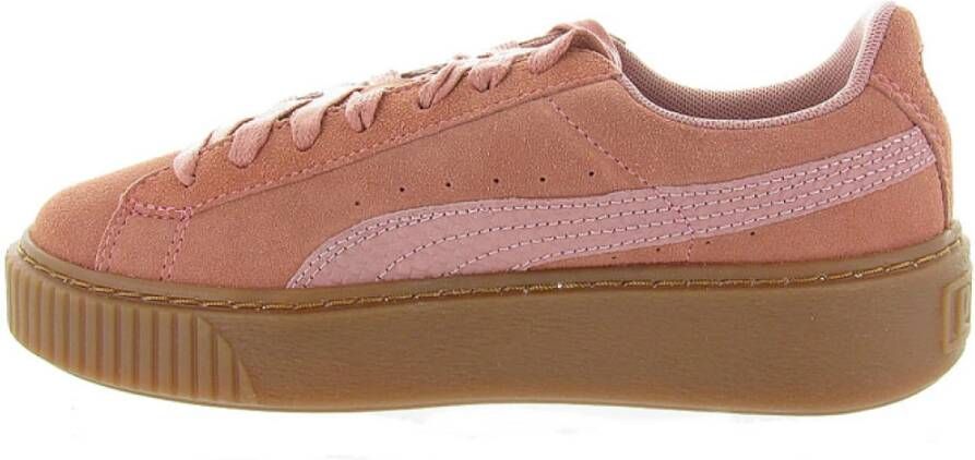 Puma Platform Gum Sneakers Pink Dames