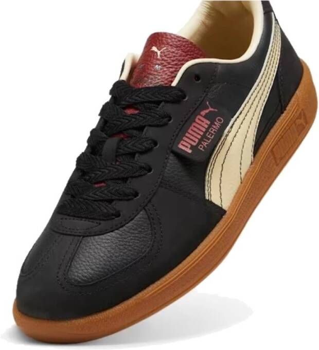 Puma Players Lane Zwart & Rood Sneakers Black Heren