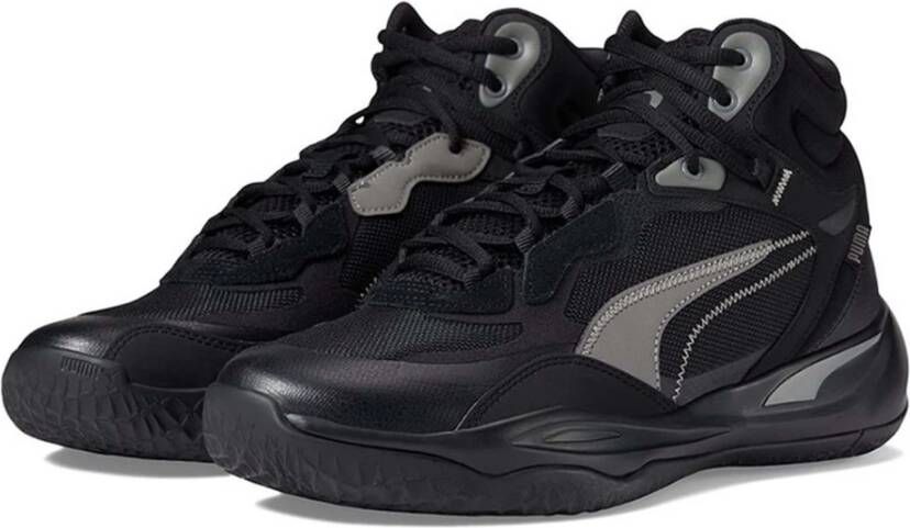 Puma Playmaker Pro Mid Sneakers Black Heren