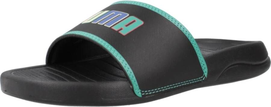 Puma Popcat Sliders Black Dames