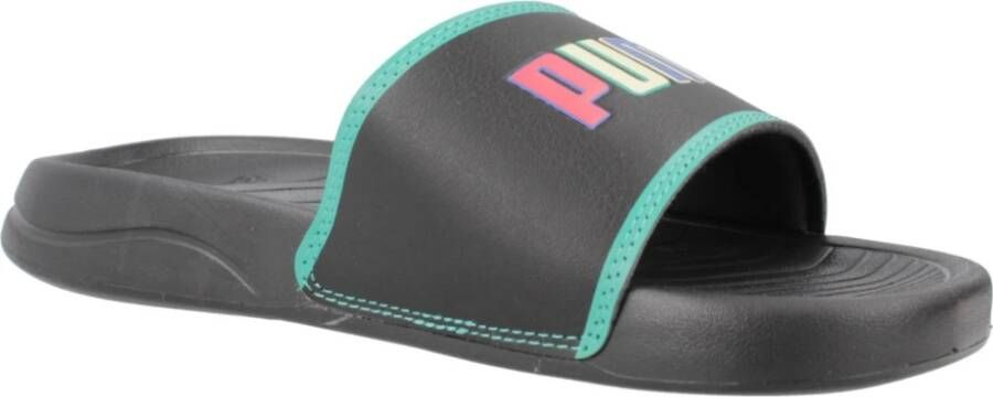 Puma Popcat Sliders Black Dames