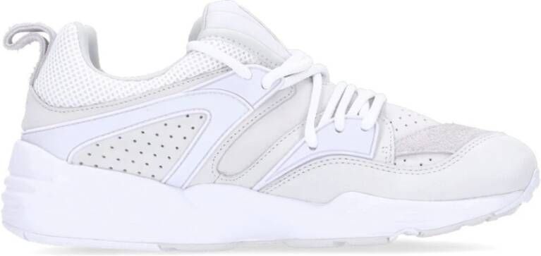 Puma Premium Lage Sneaker Wit Goud White Heren