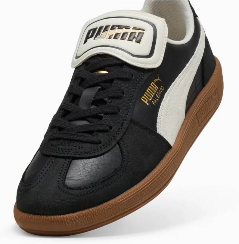 Puma Premium Palermo Terrace Sneaker Zwart Wit Black Heren