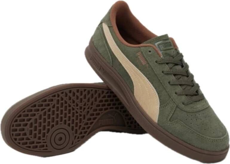 Puma R-Suede Indoor Sneakers Green Heren