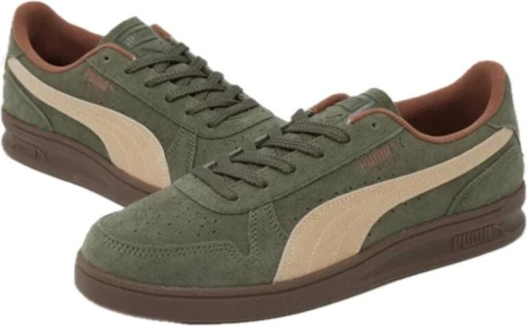 Puma R-Suede Indoor Sneakers Green Heren