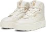 Puma Gedurfde Mid-Top Sportieve Sneakers White Dames - Thumbnail 4