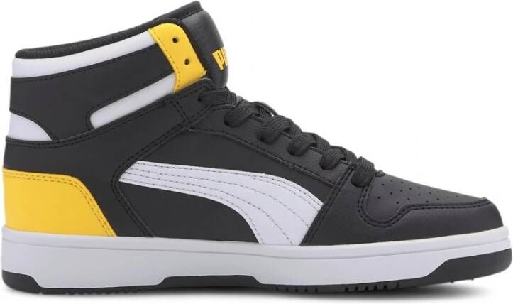 Puma Rebound Layup Sneakers Zwart Wit Multicolor Heren