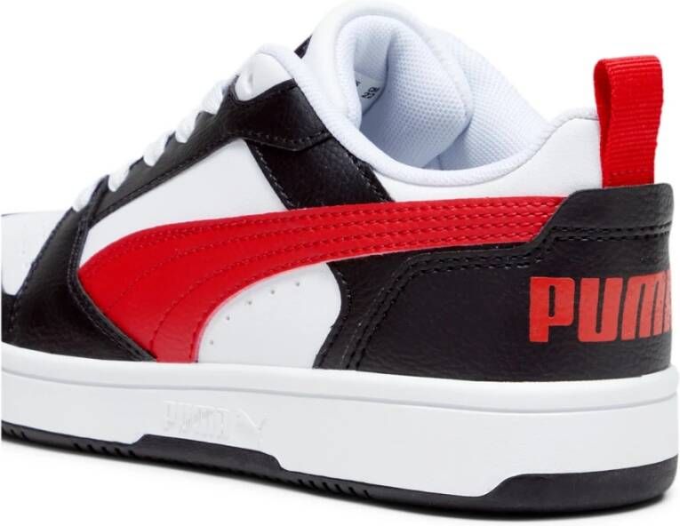 Puma Rebound V6 Lage Junior Sneakers Wit Heren