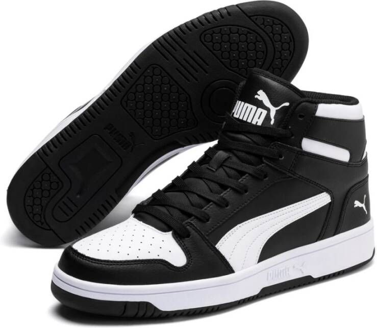 Puma Rebound Zwart Wit Sneakers Black Heren