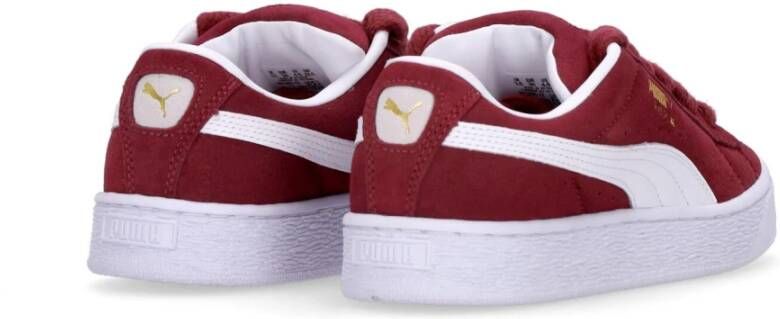 Puma Regal Red White Suède Lage Schoen Red Heren