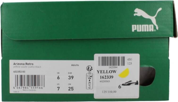 Puma Retro Arizona Sneakers Yellow Dames