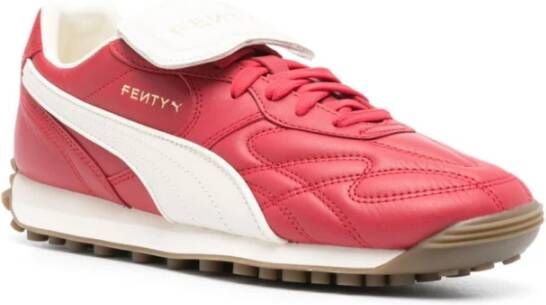 Puma Retro Avanti Leren Sneakers Red Heren