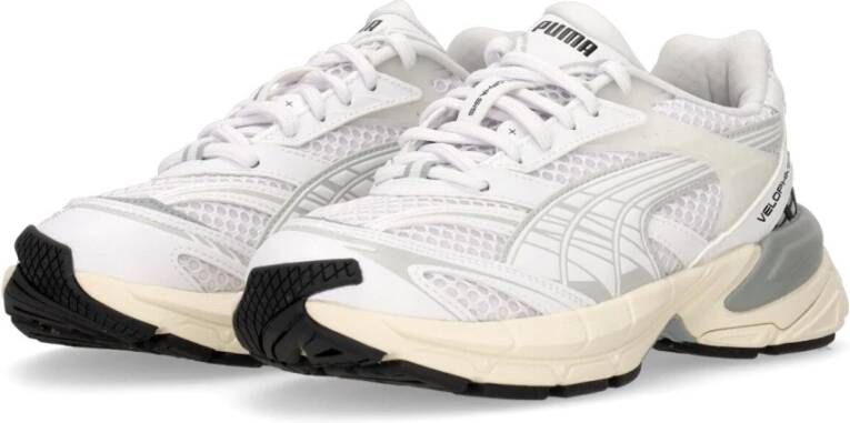 Puma Retro Stijl Wit Grijs Sneaker White Heren