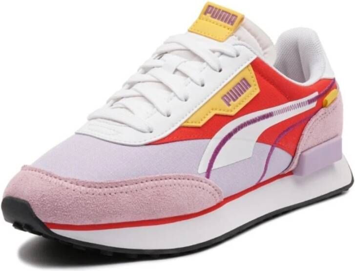 Puma Rider Twofold Leren Sneakers Multicolor Dames