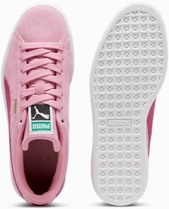 Puma Roze Leren Sneakers Pink Unisex