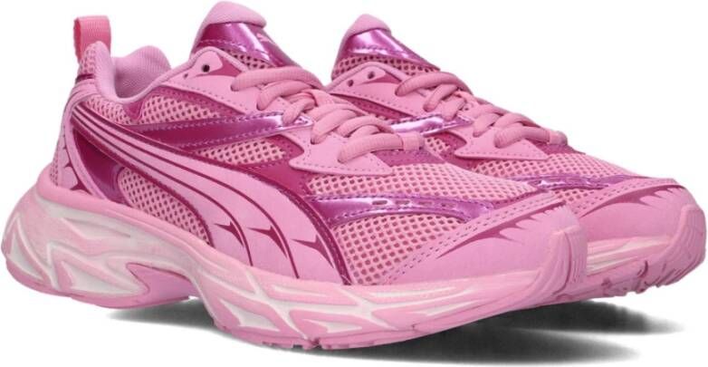 Puma Roze Mesh Sneakers Morpic Mystery Pink Dames