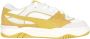 Puma Skater-geïnspireerde witte en gouden sneakers Yellow Dames - Thumbnail 3