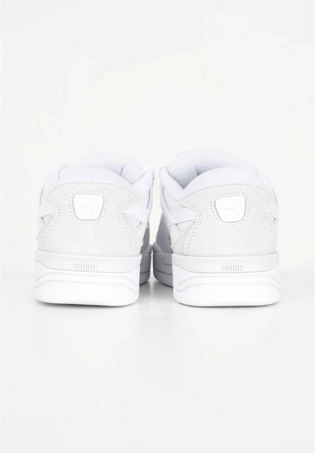 Puma Skater Sneakers Wit Laag Profiel White Dames