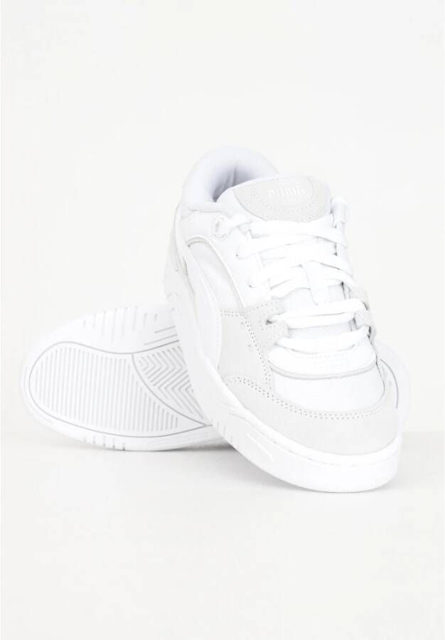 Puma Skater Sneakers Wit Laag Profiel White Dames