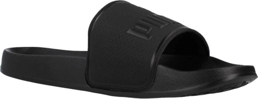 Puma Sliders Black Heren