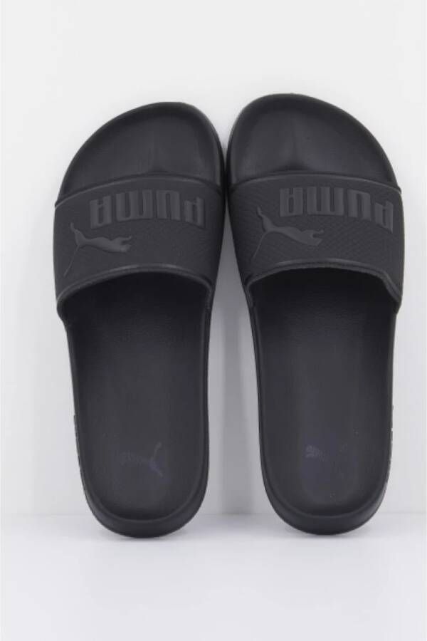 Puma Sliders Black Heren