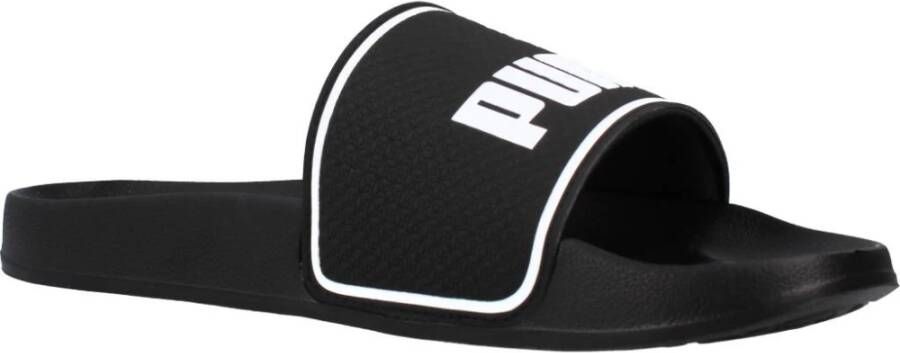 Puma Sliders Black Heren