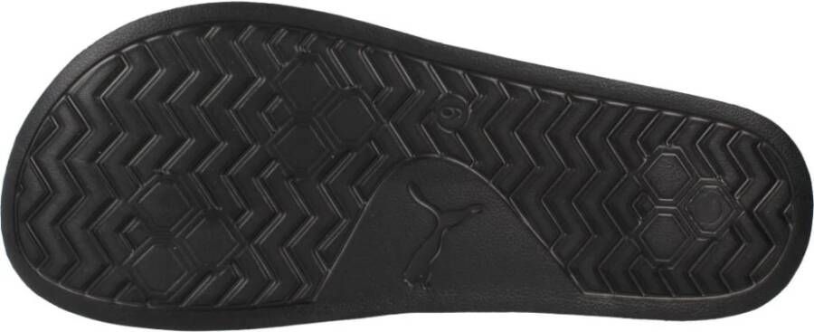 Puma Sliders Black Heren