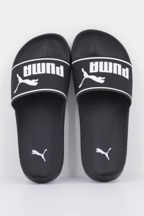 Puma Sliders Black Heren