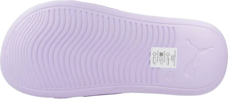 Puma Sliders Purple Dames