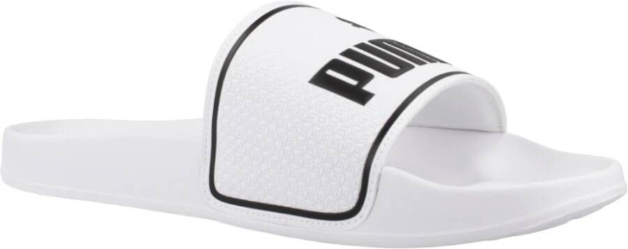 Puma Sliders White Heren