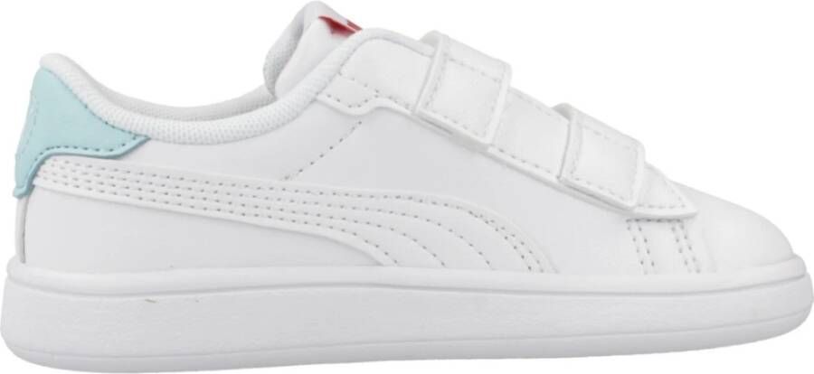 Puma Sneakers met Badges Design White Heren