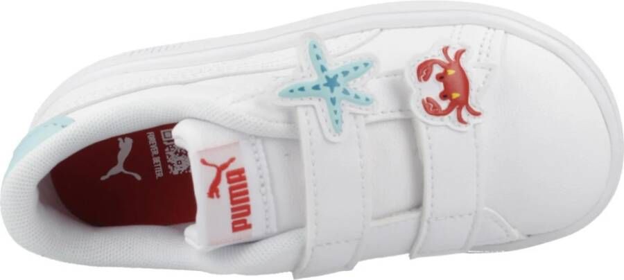 Puma Sneakers met Badges Design White Heren