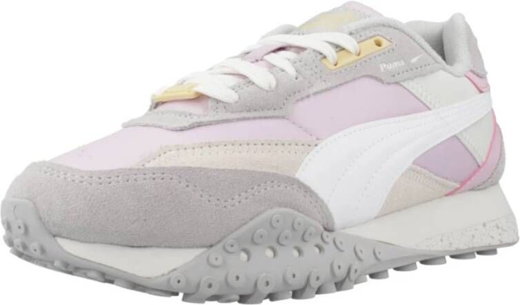 Puma Stijlvolle Blacktop Rider Damessneakers Pink Dames