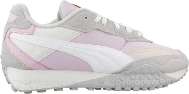 Puma Stijlvolle Blacktop Rider Damessneakers Pink Dames