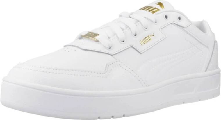 Puma Court Classic Lux Sneakers White Heren