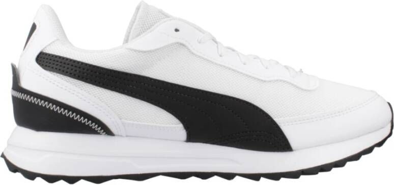 Puma Heren Road Rider Leren Sneakers White Heren