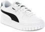 Puma Witte Leren Sneakers met Zwarte Eco-Leren Inzetstukken White Dames - Thumbnail 2