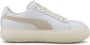 Puma Suede Mayu Lth Womens White Marshmallow Schoenmaat 37 1 2 Sneakers 381042 01 - Thumbnail 3