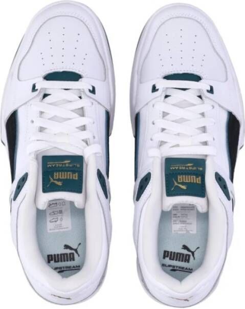 Puma Gebruikte Handtassen Slipstream Wildleder FS White Schwarz Uni Green Wit Heren