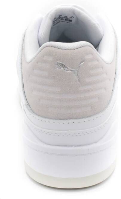 Puma Stijlvolle witte sneakers Wit Unisex