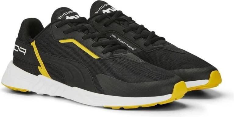 Puma Zwarte Textiel Volwassen Sneakers Zwart Heren