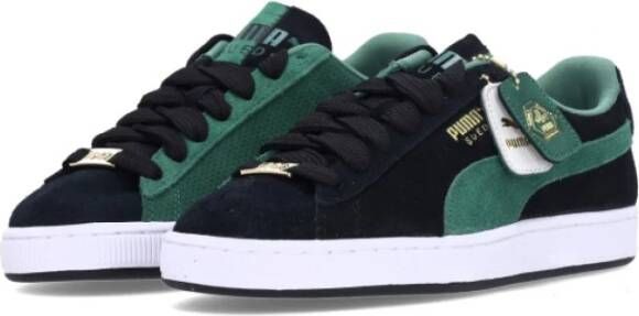 Puma Geremasterde Lage Sneaker Zwart Heren