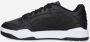 Puma Zwarte Leren Slipstream Sportschoen Black Heren - Thumbnail 4