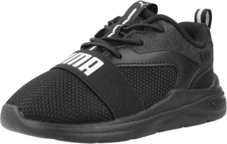 Puma Soft Wired Sneakers voor Kinderen Black Heren