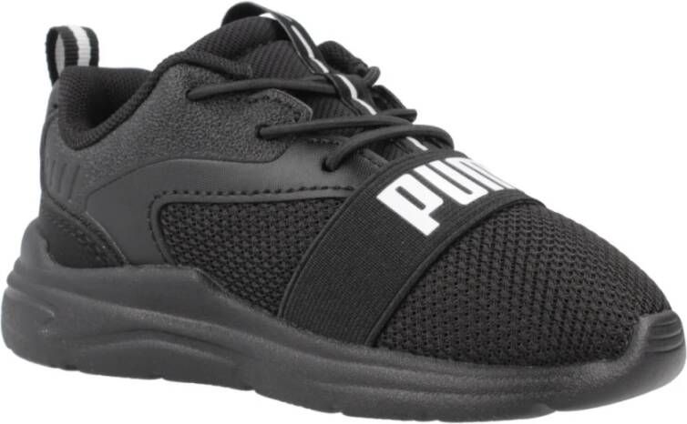 Puma Soft Wired Sneakers voor Kinderen Black Heren