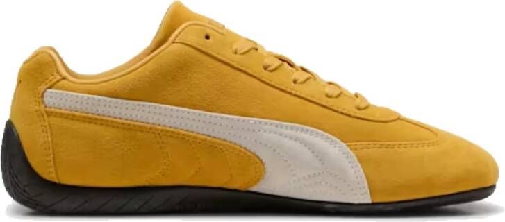 Puma Speedcat OG Goud & Wit Sneakers Yellow Dames