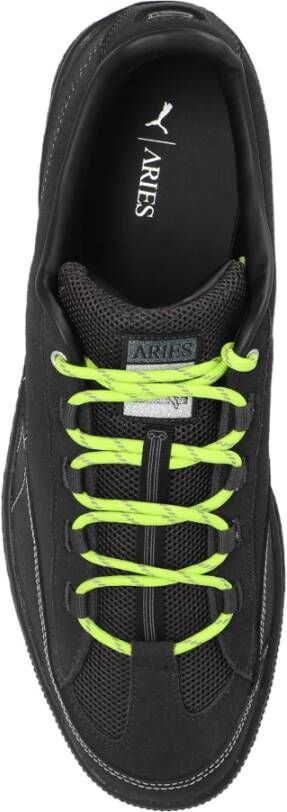 Puma Sportschoenen Suede HP Aries Arise Black Heren