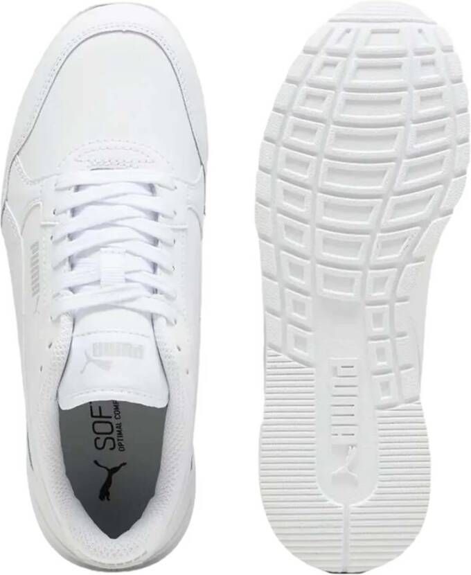 Puma St Runner v4 L Hardloopschoenen voor Kinderen White Heren