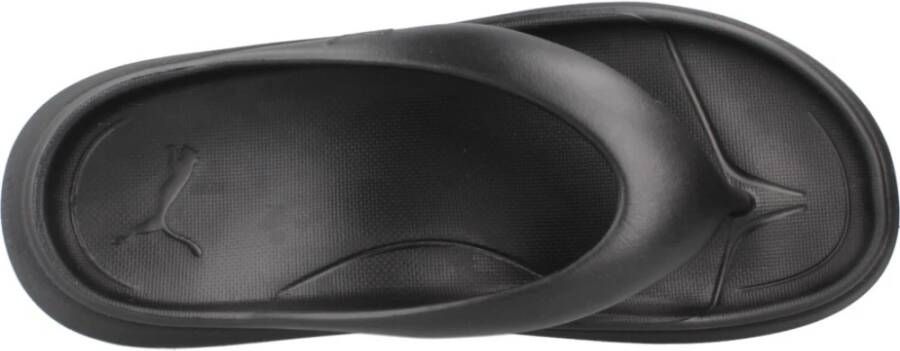 Puma Stijlvolle Flatter Flip Flops Black Dames