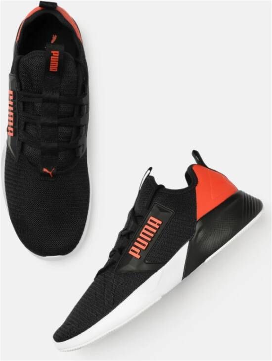 Puma Stijlvolle hardloopschoenen tevredenheid stap Black Heren